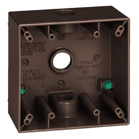 2 gang metal box 16mm|2 gang weatherproof outlet box.